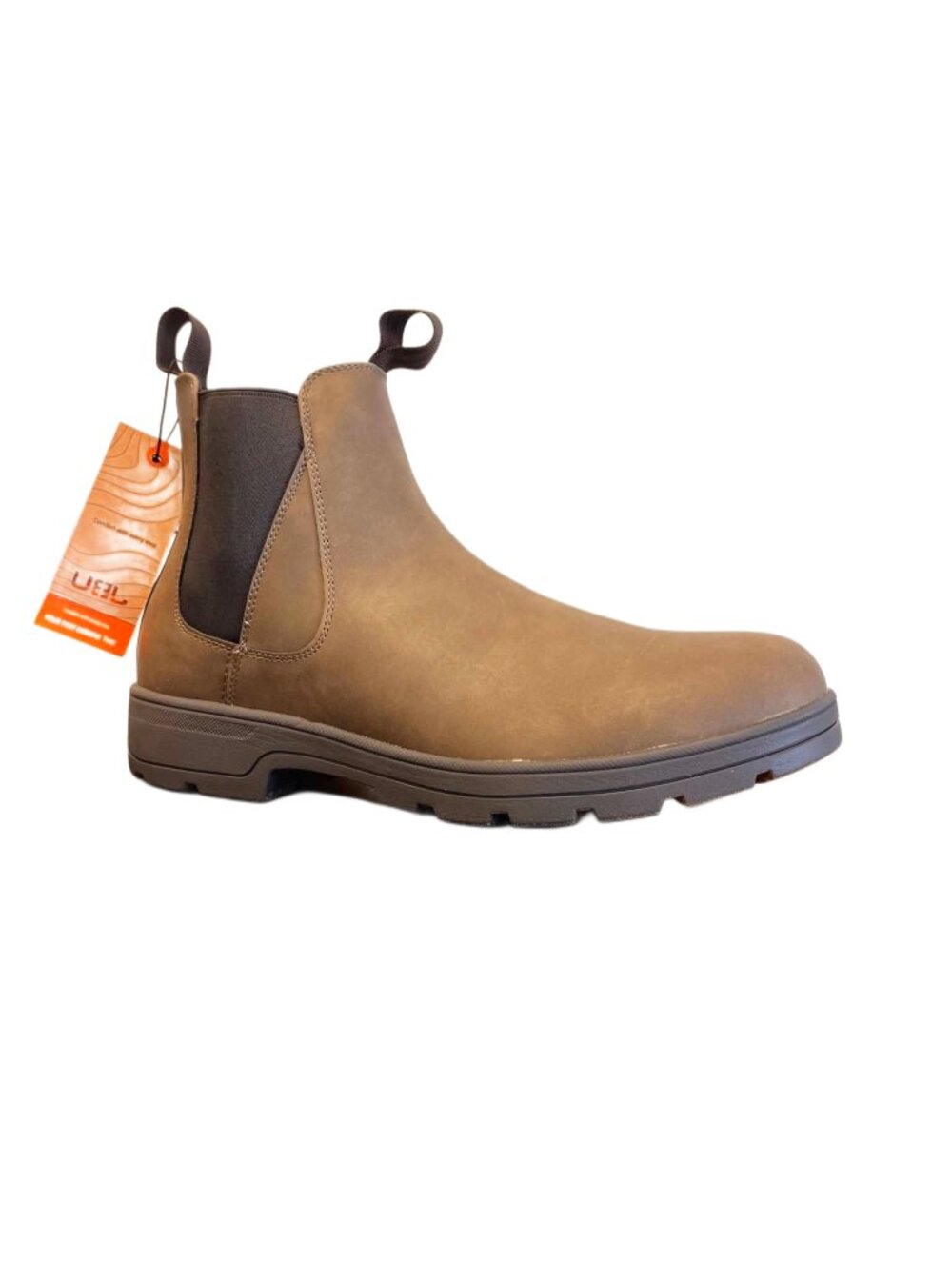 JBU by Jambu Men's Kerry Dark Brown Chelsea Boots Size 12 - P1